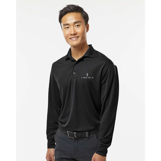 Men's Lincoln Car - Paragon - Prescott Long Sleeve Polo - 110