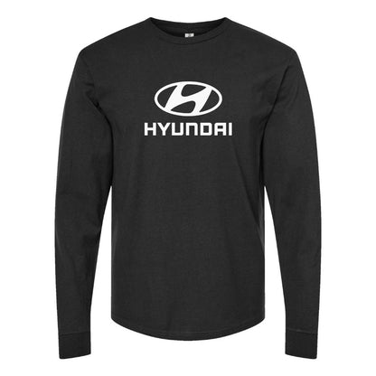 Men’s Hyundai Car Long Sleeve T-Shirt