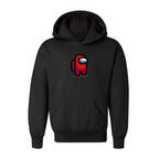 Youth Kids Among US Game Pullover Hoodie