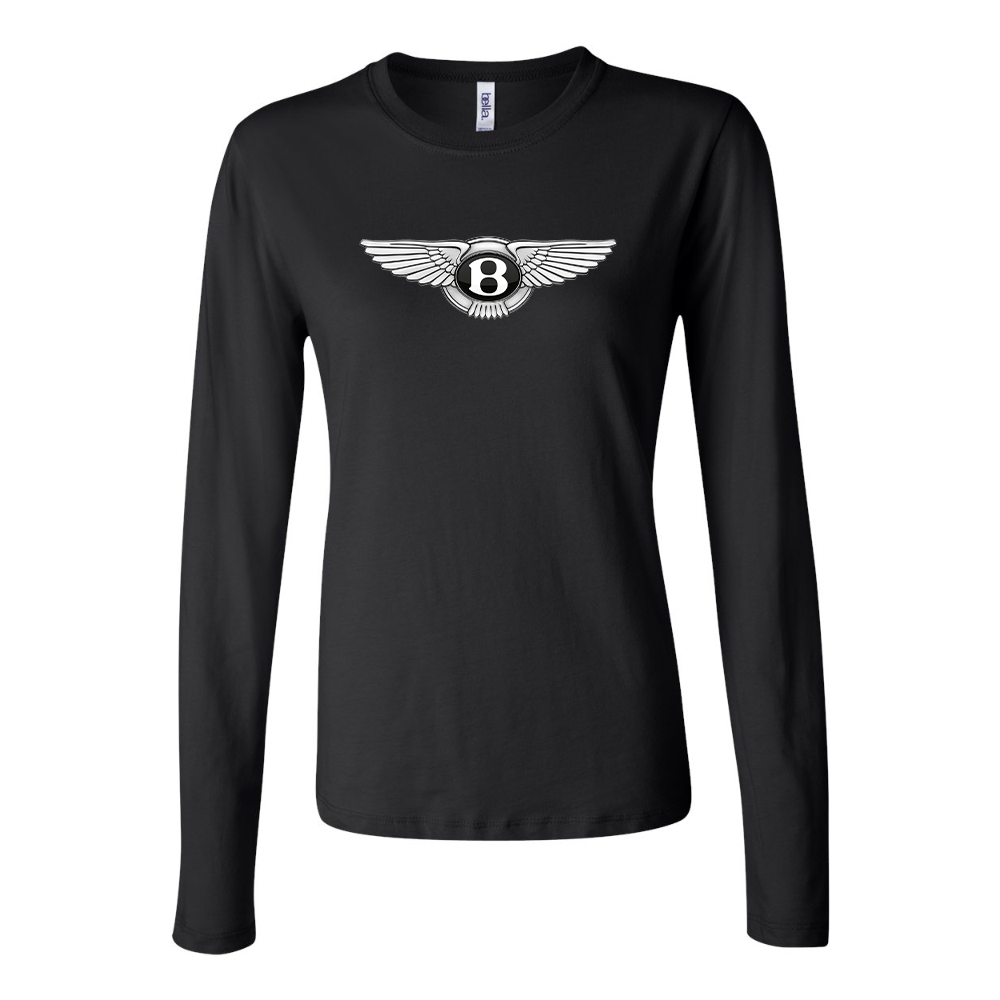 Women's Bentley Motorsports Car Long Sleeve T-Shirt