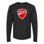 Men’s Ducati Motorcycle Long Sleeve T-Shirt