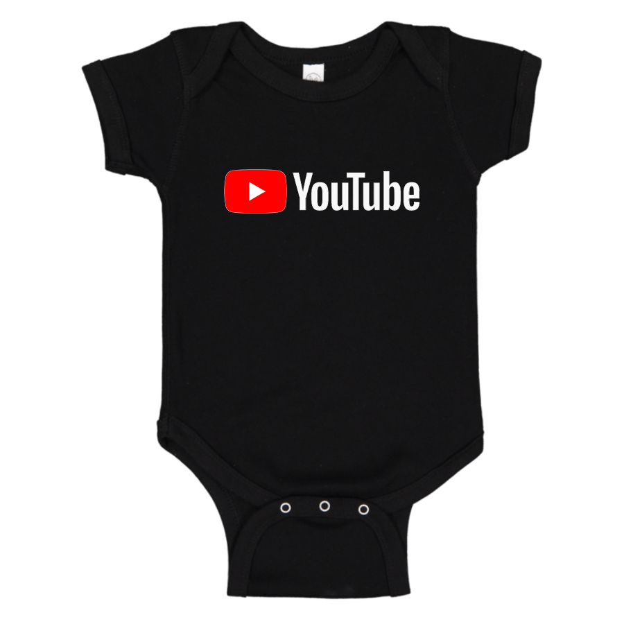 YouTube Social Video Steaming Baby Romper Onesie
