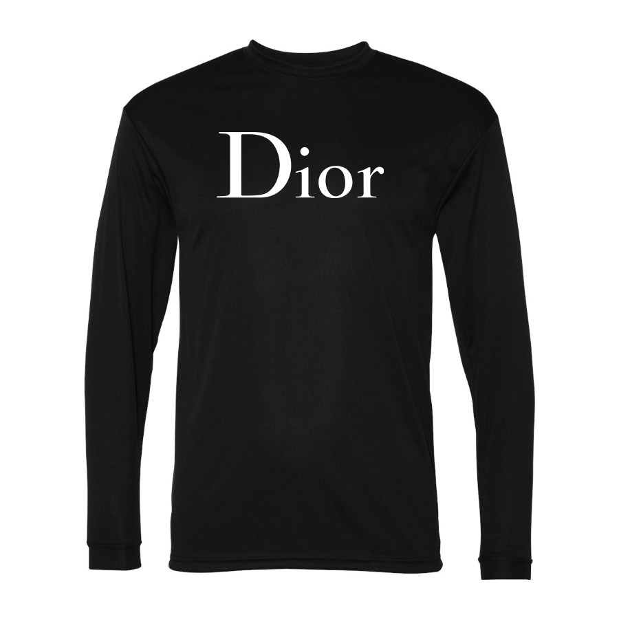 Men's Dior Polyester Long Sleeve T-Shirt