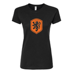 Women's Netherlands National Soccer Team Round Neck T-Shirt