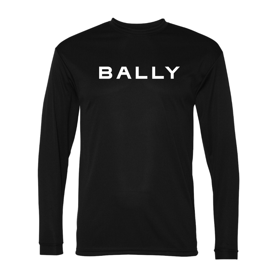 Men's Bally Polyester Long Sleeve T-Shirt