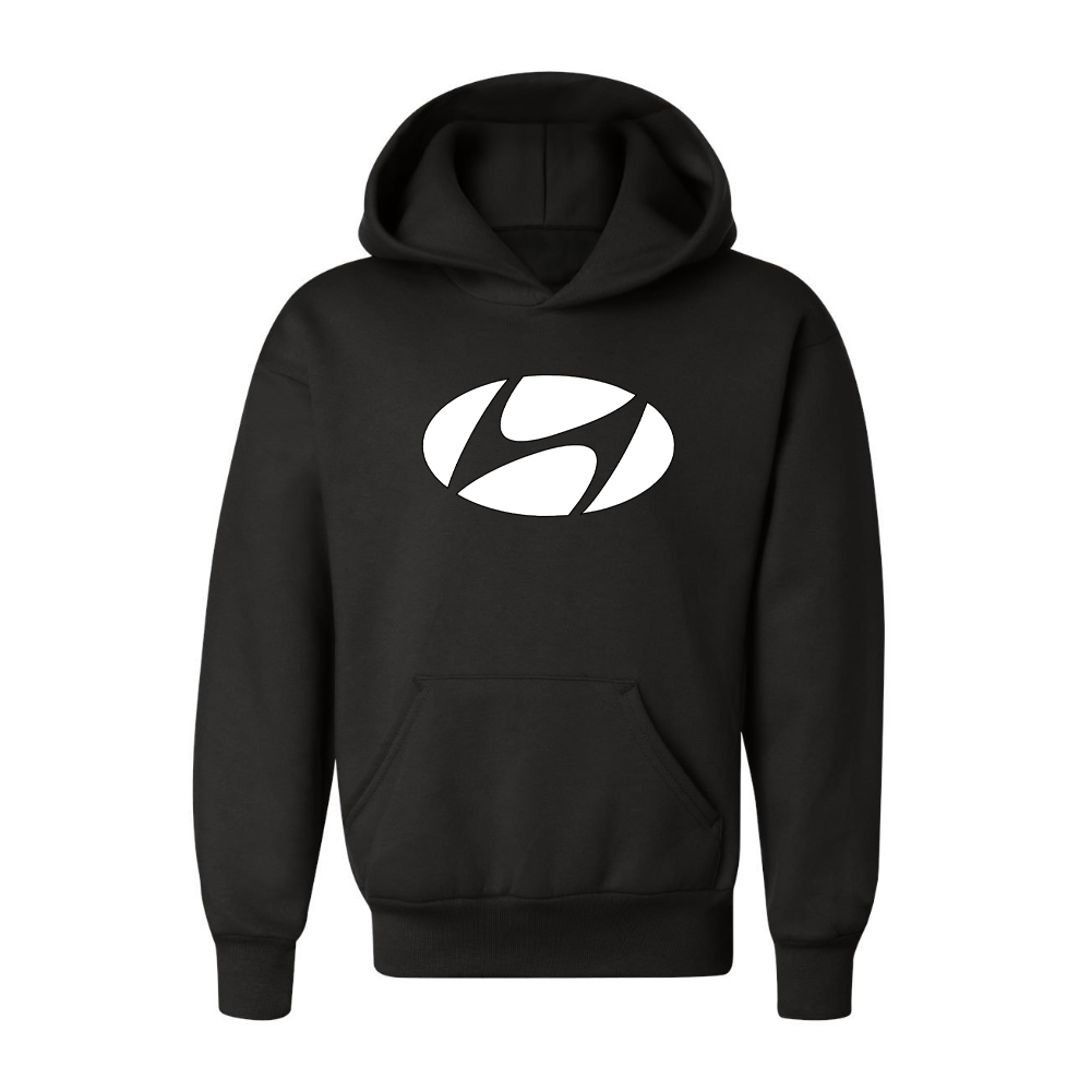 Youth Kids Hyundai New Logo Car  Pullover Hoodie