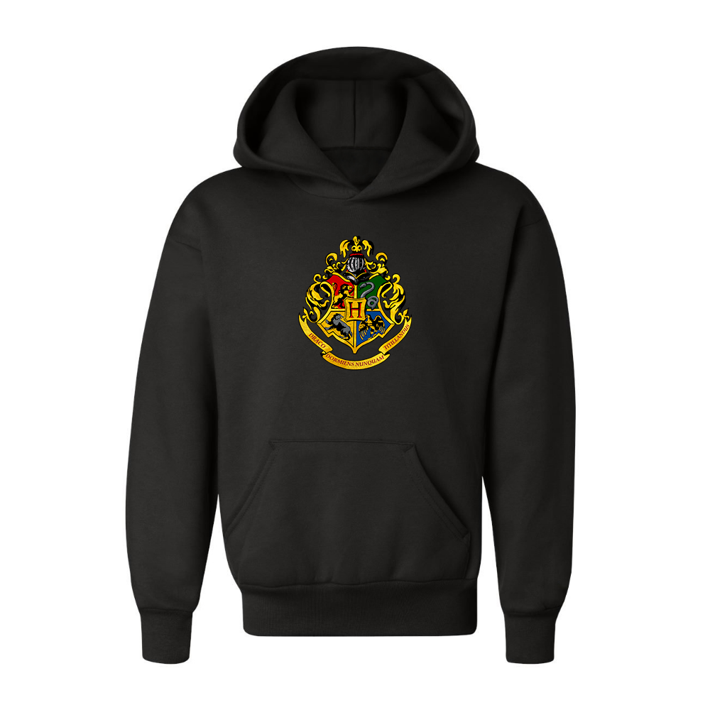Youth Kids Hogwarts Emblem Harry Potter Movie Pullover Hoodie