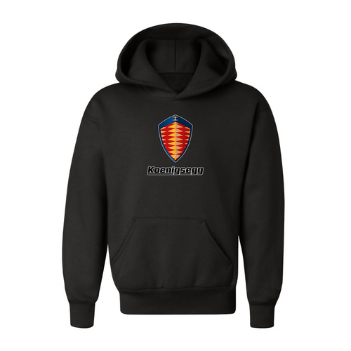 Youth Kids Koenigsegg Car Pullover Hoodie