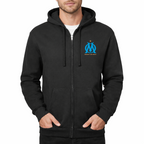 Men's Olympique de Marseille FC Zipper Hoodie