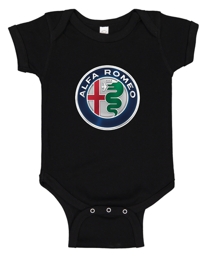 Alfa Romeo Car Baby Romper Onesie