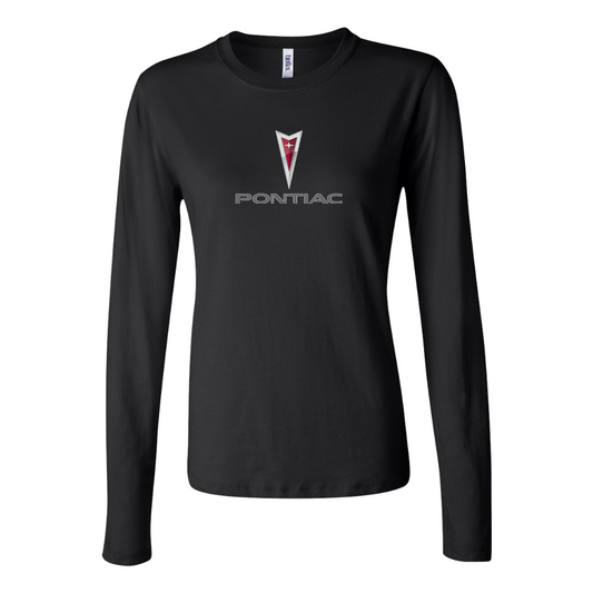 Women's Pontiac Car Long Sleeve T-Shirt