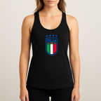 Women's Italy National Soccer Team Racerback Tank Top