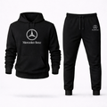 Men’s Mercedes-Benz Luxury Car Hoodie Joggers Set