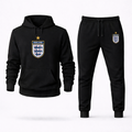 Men's England National Soccer Team Logo Hoodie Joggers Set