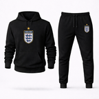 Men's England National Soccer Team Logo Hoodie Joggers Set