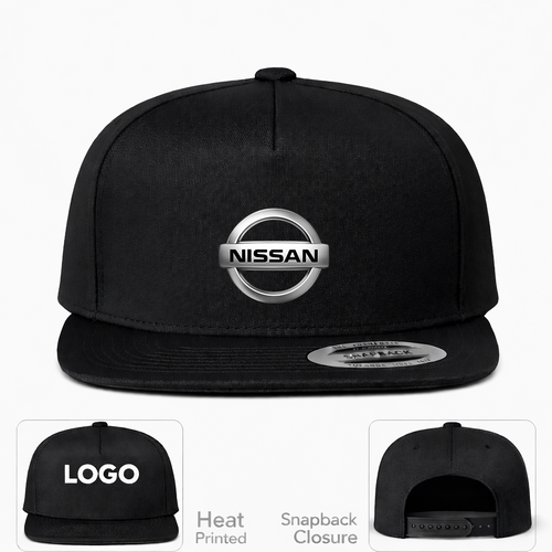 Nissan Motorsport Car Snapback Hat