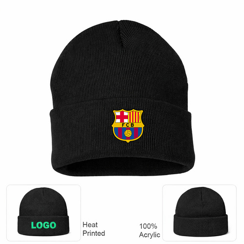 F.C. Barcelona Soccer Beanie Hat