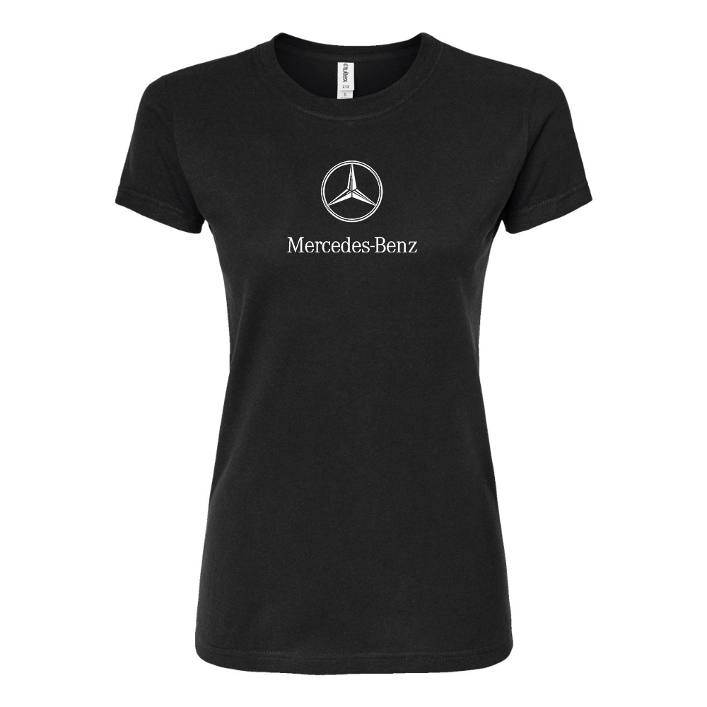 Women’s Mercedes-Benz Luxury Car Round Neck T-Shirt