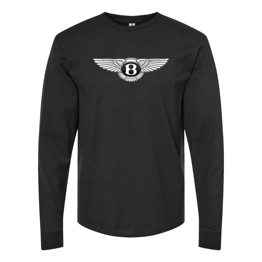 Men’s Bentley Motorsports Car Long Sleeve T-Shirt
