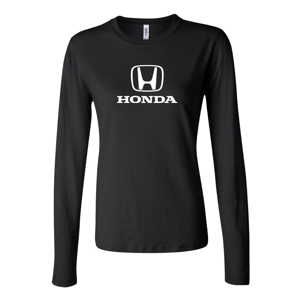 Women's Honda Motorsport Car Long Sleeve T-Shirt