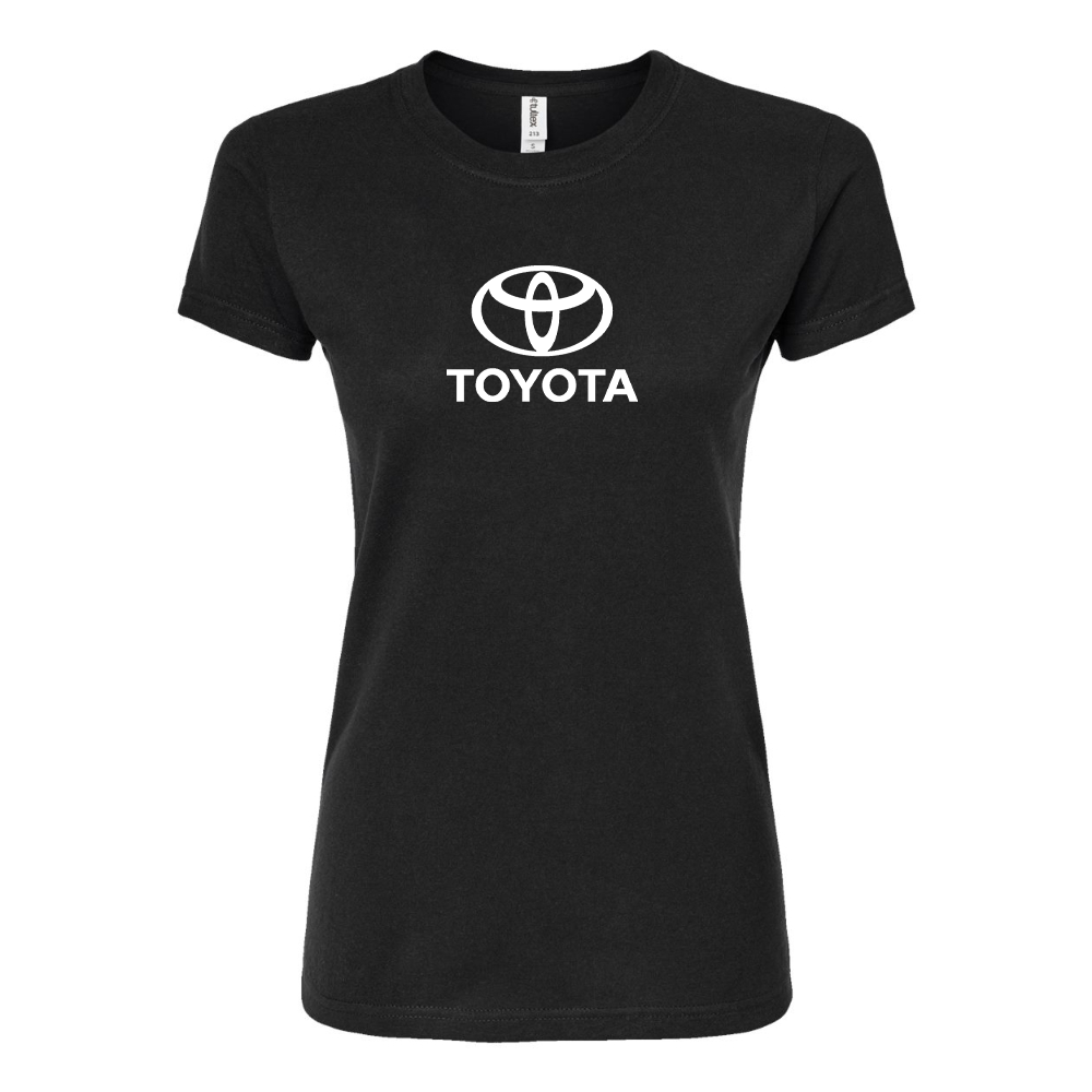 Women’s Toyota Motorsport Car Round Neck T-Shirt