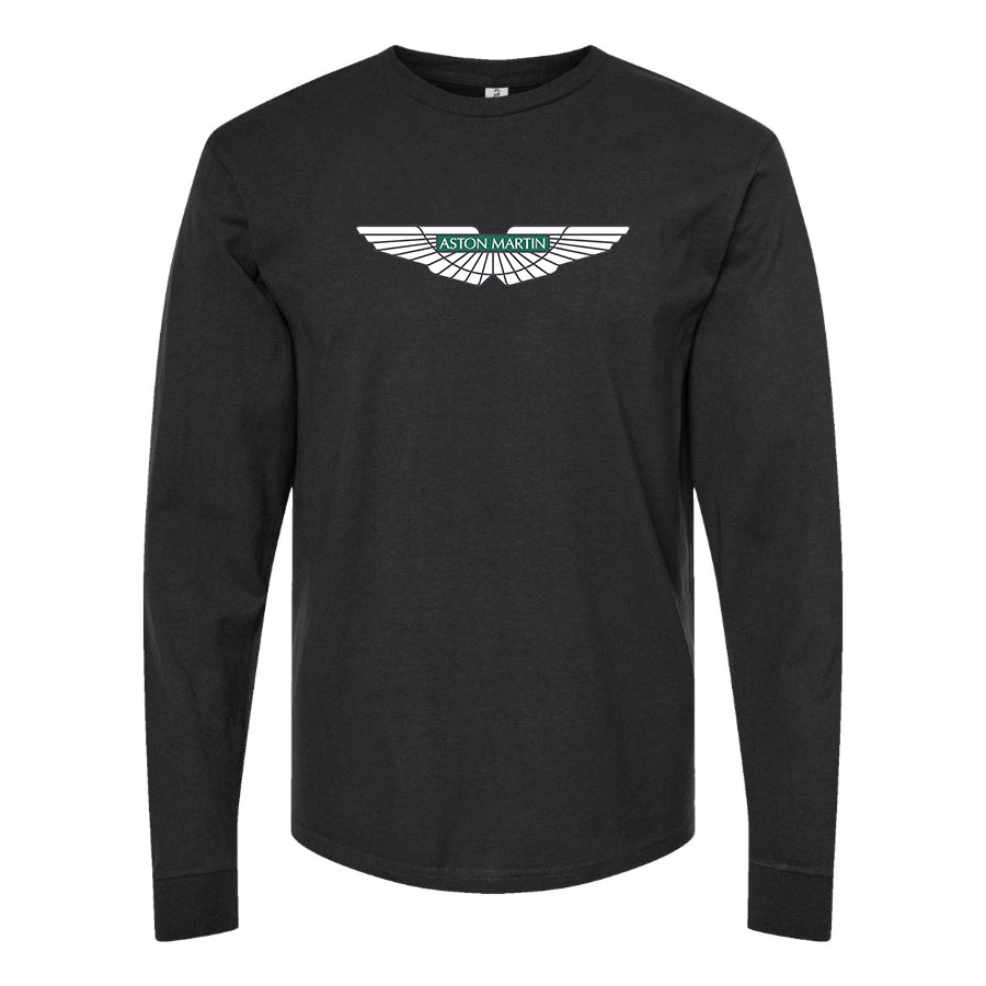 Men's Aston Martin Motorsports Car Long Sleeve T-Shirt