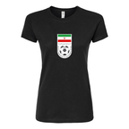 Women’s Iran National Soccer Team Round Neck T-Shirt