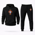 Men's Portugal National Soccer Team Hoodie Joggers Set