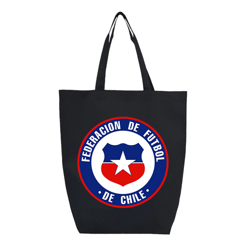 Chile National Soccer Team - Q-Tees - Non-Woven Gusset Bottom Tote - Q1251