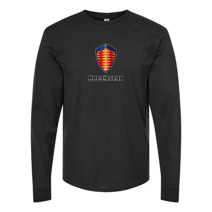 Men’s Koenigsegg Car Long Sleeve T-Shirt