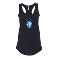 Women's Brazil National Soccer Team Racerback Tank Top