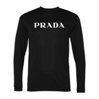 Men's Prada Polyester Long Sleeve T-Shirt