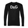 Men's Dolce and Gabbana Polyester Long Sleeve T-Shirt
