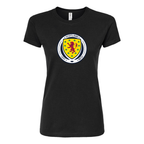 Women's Scotland National Soccer Team Round Neck T-Shirt