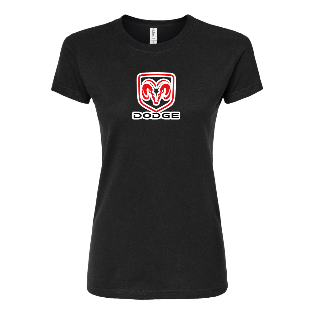 Women’s Dodge Car Round Neck T-Shirt