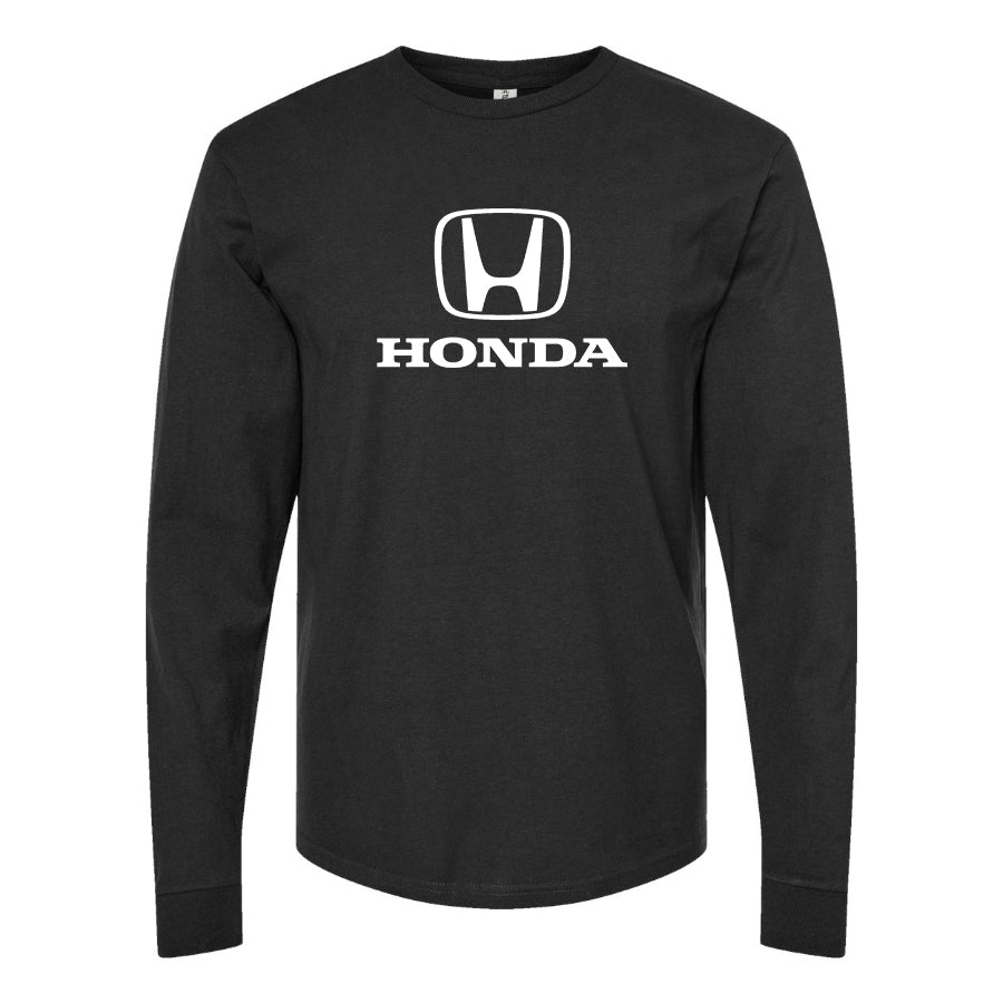 Youth Kids Honda Motorsport Car Long Sleeve T-Shirt