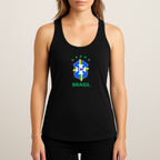 Women's Brasil National Soccer Team Racerback Tank Top