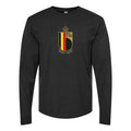Youth Kids Belgium National Soccer Team Long Sleeve T-Shirt