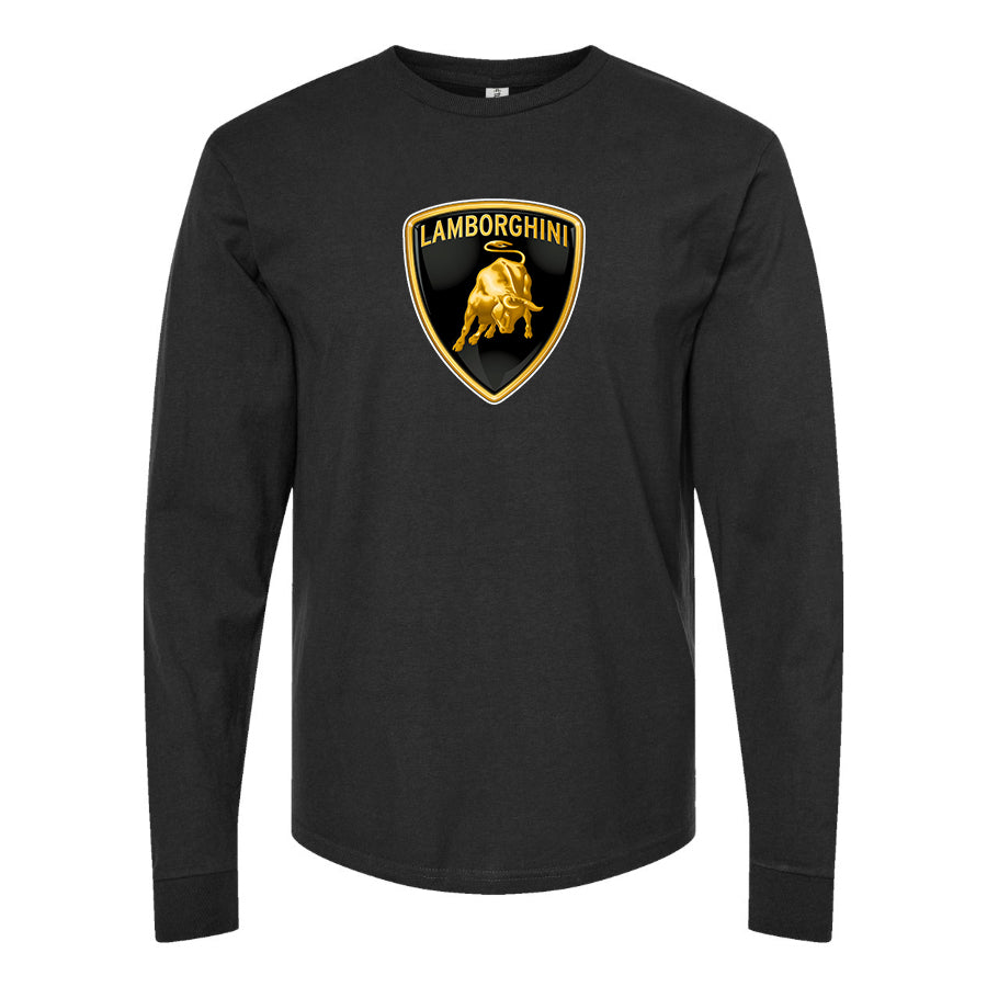 Youth Kids Lamborghini Car Long Sleeve T-Shirt