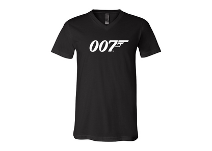007 James Bond Movie - BELLA + CANVAS - Jersey V-Neck Tee - 3005