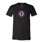 Men's Aston Villa - BELLA + CANVAS - Jersey V-Neck Tee - 3005