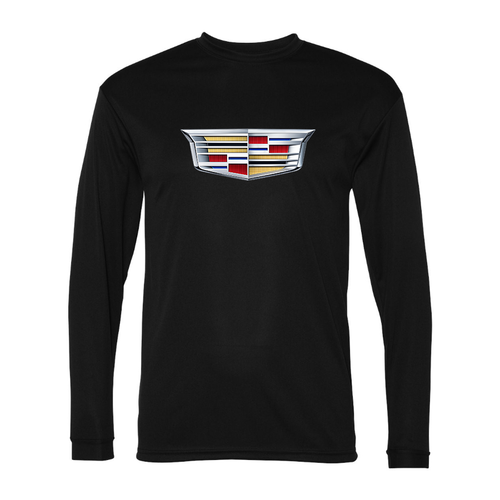 Men's Cadillac Car - Polyester Long Sleeve T-Shirt