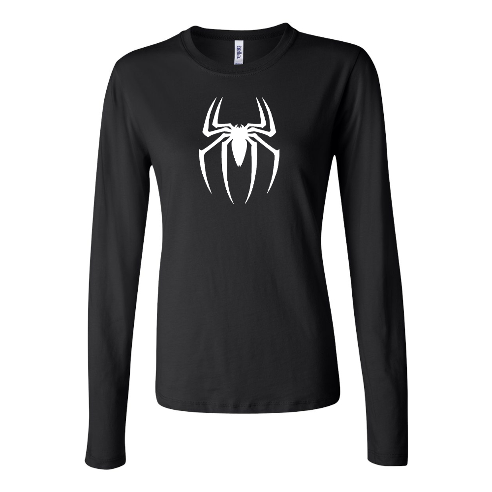Women's Spiderman Marvel Avengers Superhero Long Sleeve T-Shirt