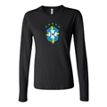 Women's Brazil National Soccer Team Long Sleeve T-Shirt