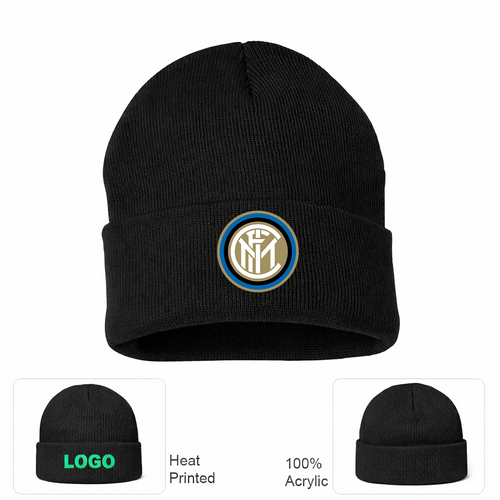 Inter Milan Soccer Beanie Hat