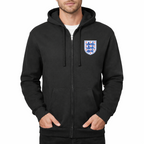 Men's England National Football Team Zipper Hoodie