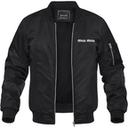 Men's Miu Miu Lightweight Bomber Jacket Windbreaker Softshell Varsity Jacket Coat