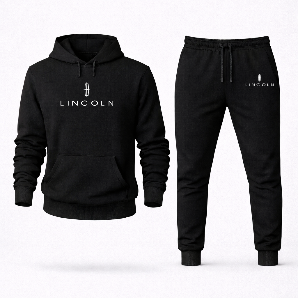 Men’s Lincoln Car Hoodie Joggers Set