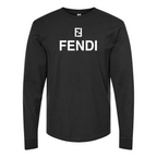 Men's Fendi Cotton Long Sleeve T-Shirt