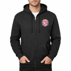 Men's Costa Rica National Soccer Team Zipper Hoodie